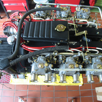 Lamborghini Espada restaurierter Motor